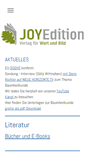 Mobile Screenshot of joyedition.ch